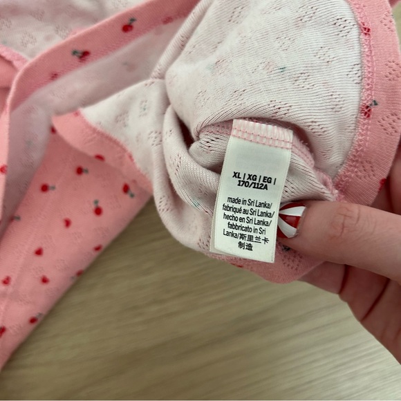 victoria’s secret pink cherry heart eyelet tank top - Picture 6 of 6